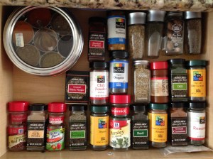 spice drawer